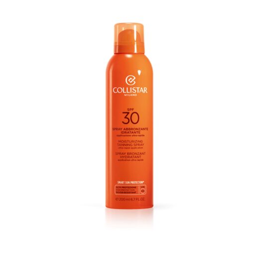 Collistar Moisturizing Tanning Spray SPF 30, Ultra-Rapid Application