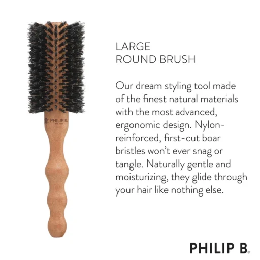 Philip B. Large (65mm) Round Hairbrush - Image 3